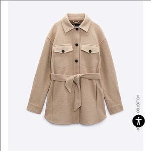 Zara Soft Belted Overshirt